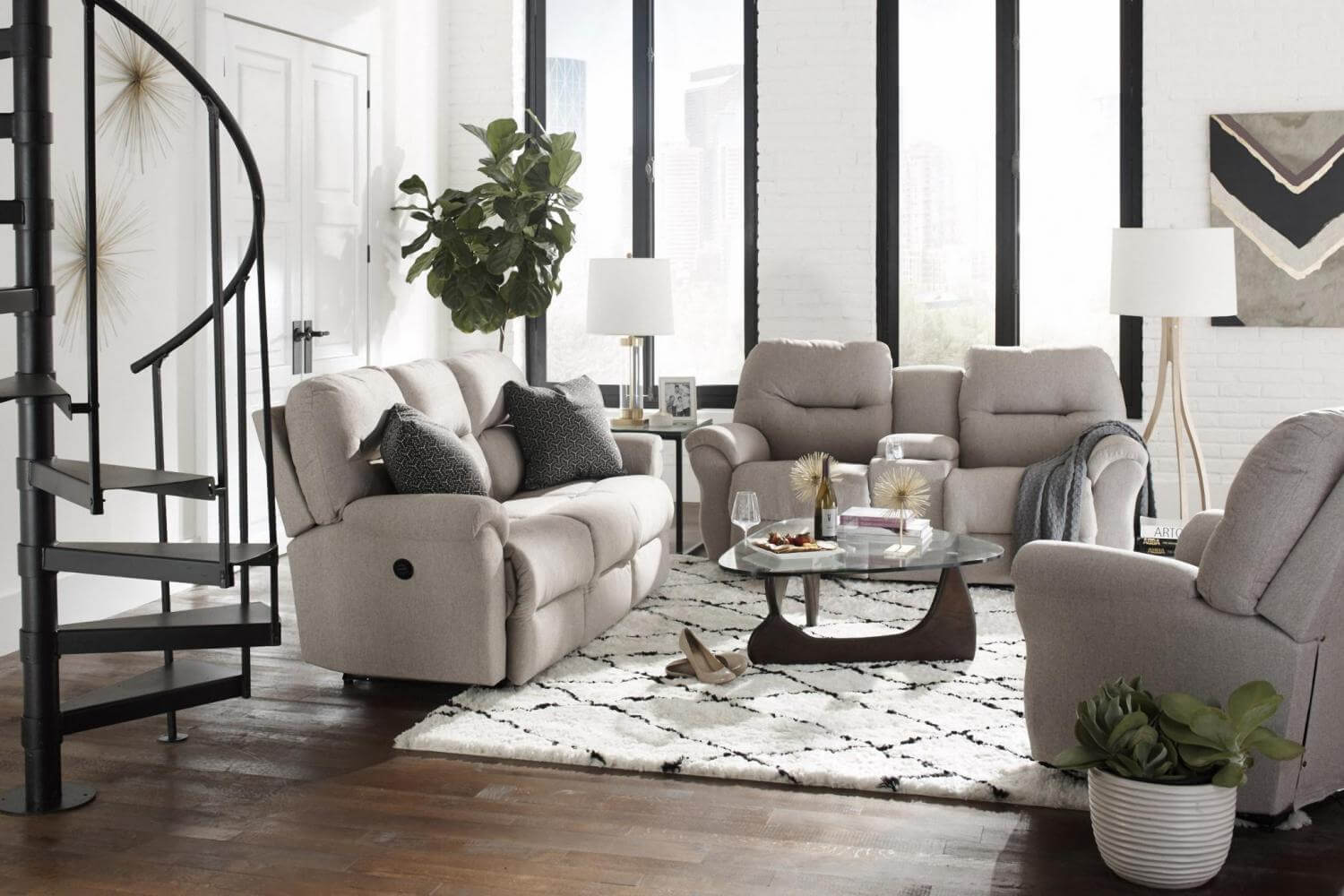 Bodie Fabric living room furniture at Home Accents II