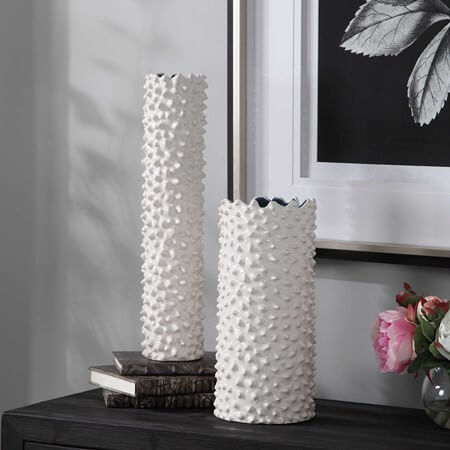 UTT White Vases