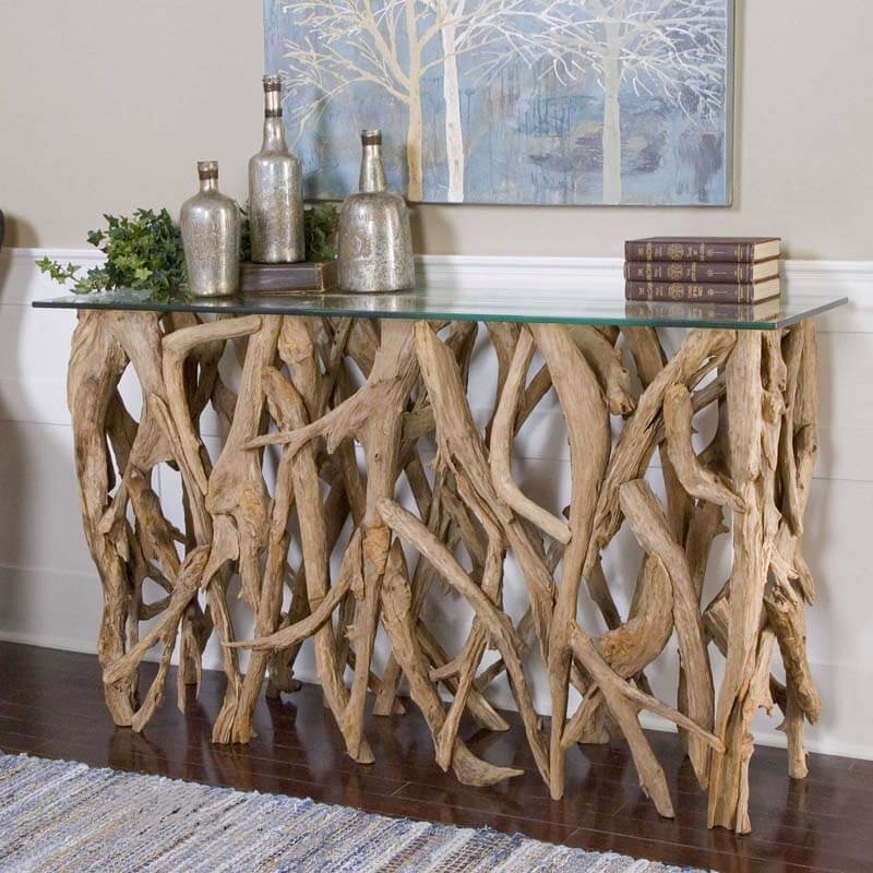 Uttermost Driftwood Console