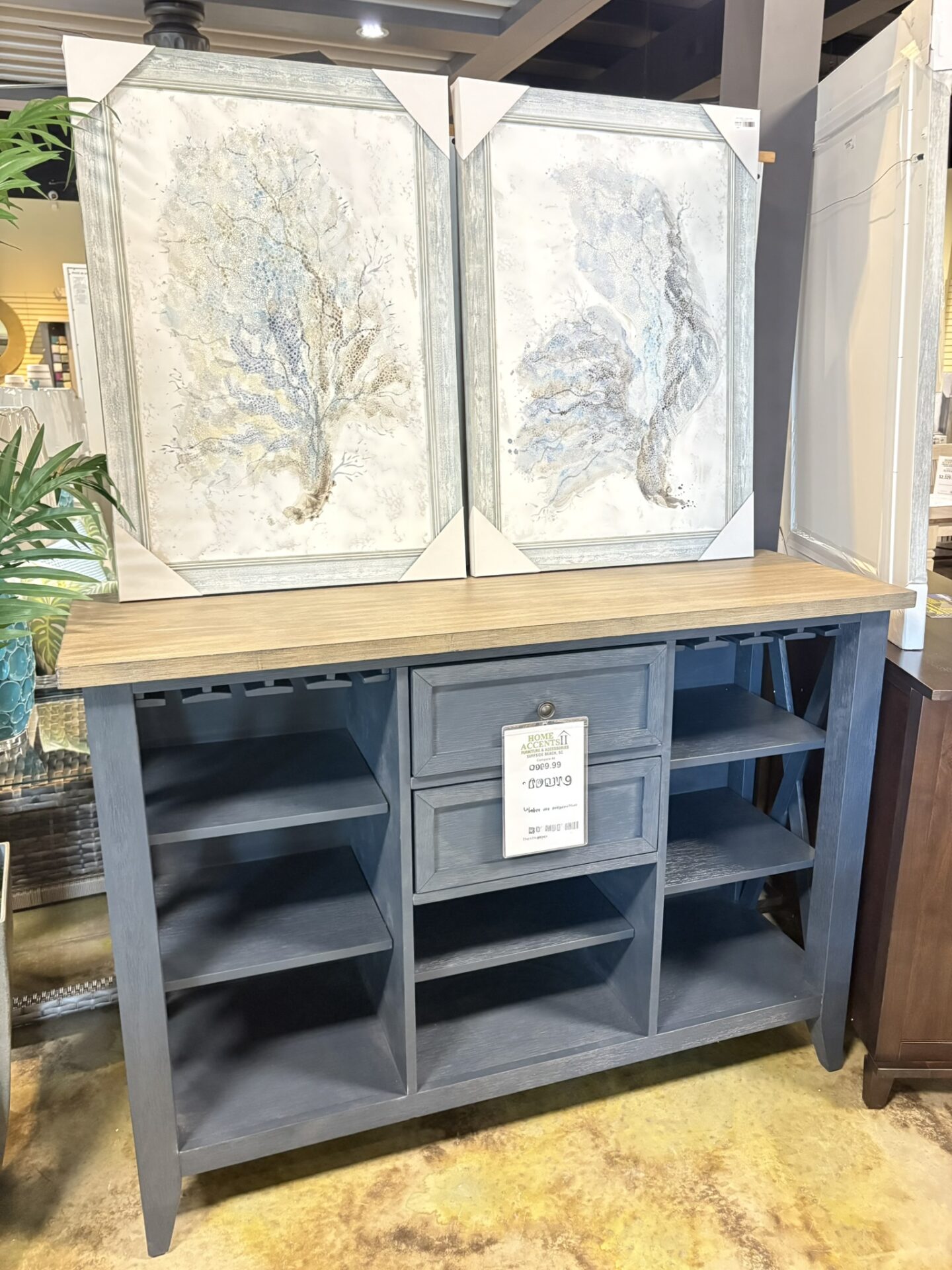 Blue Shelf