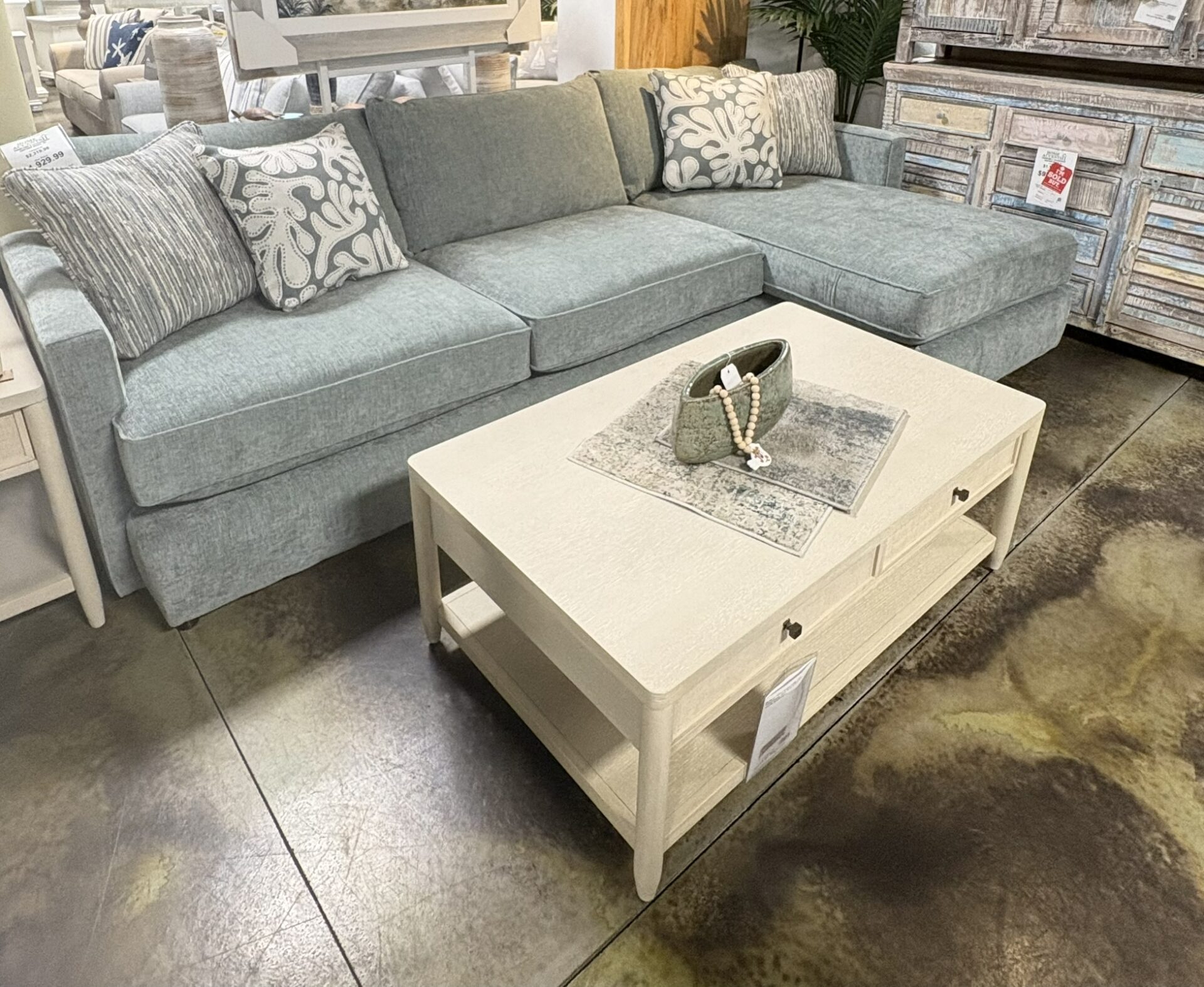 Sofa and Table