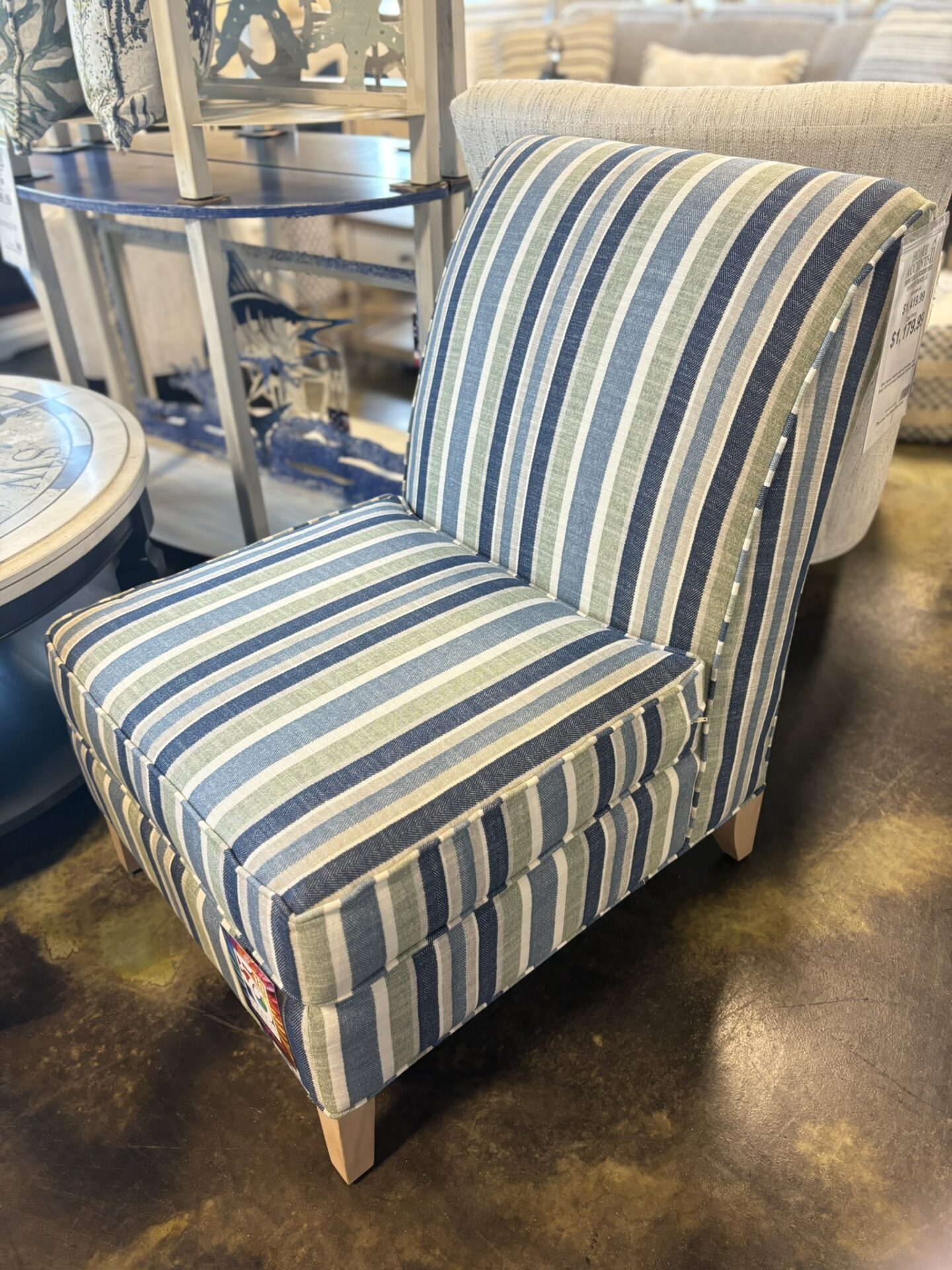 Striped Chair