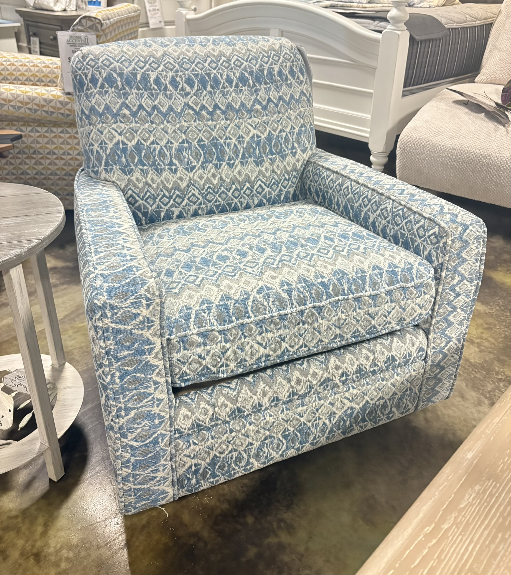 Print Arm Chair