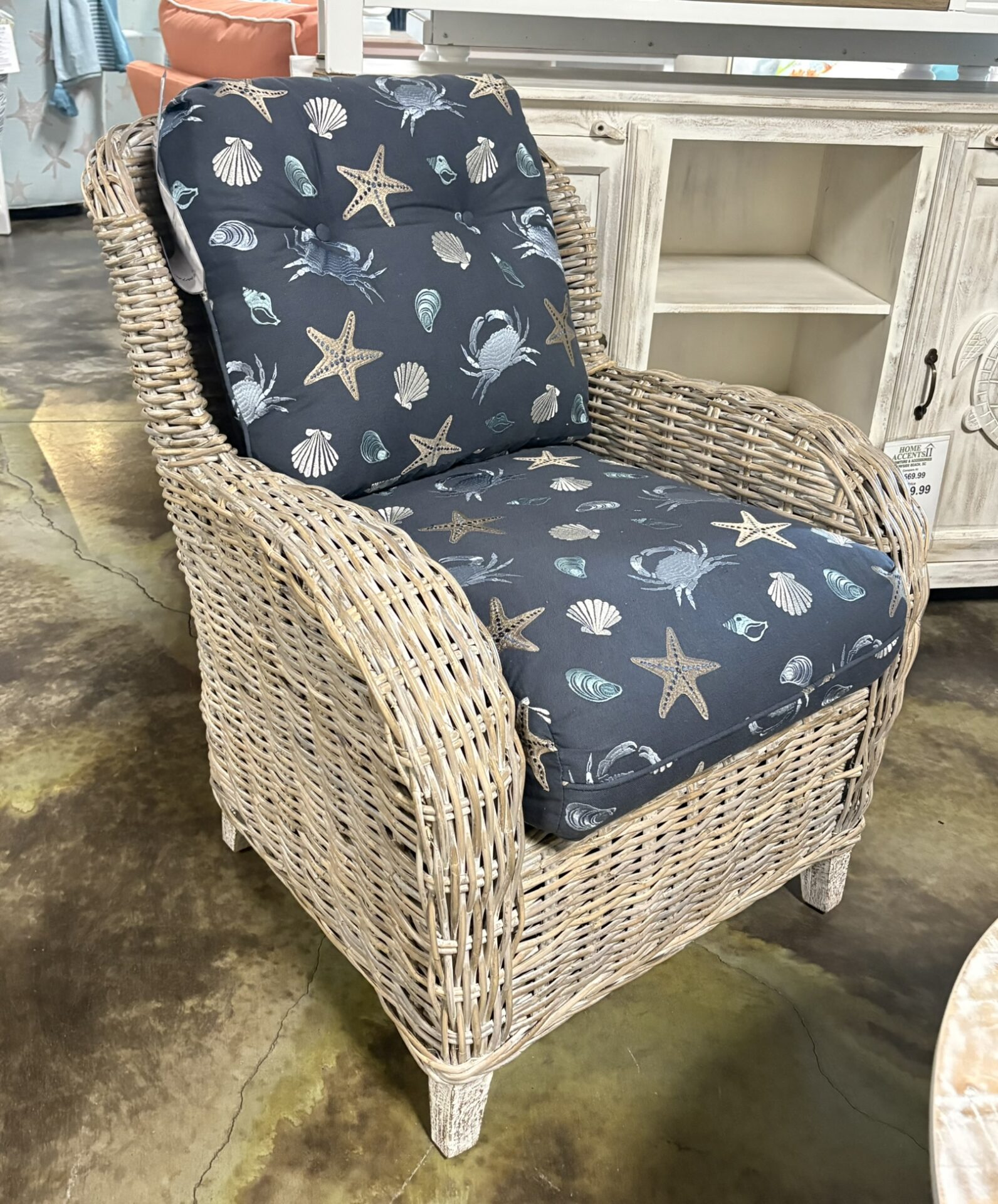 Coastal Accent Chair