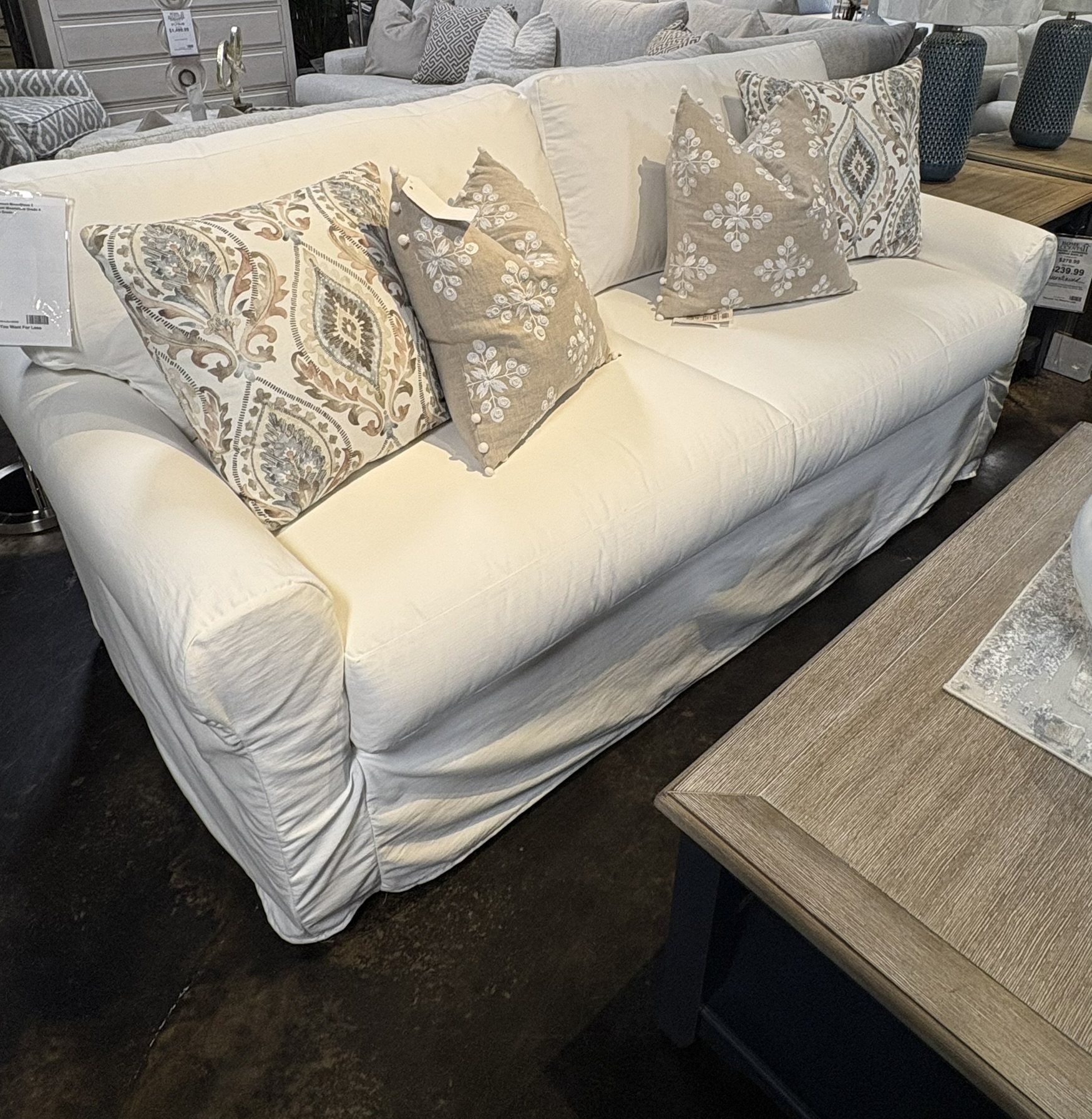 Beige Sofa