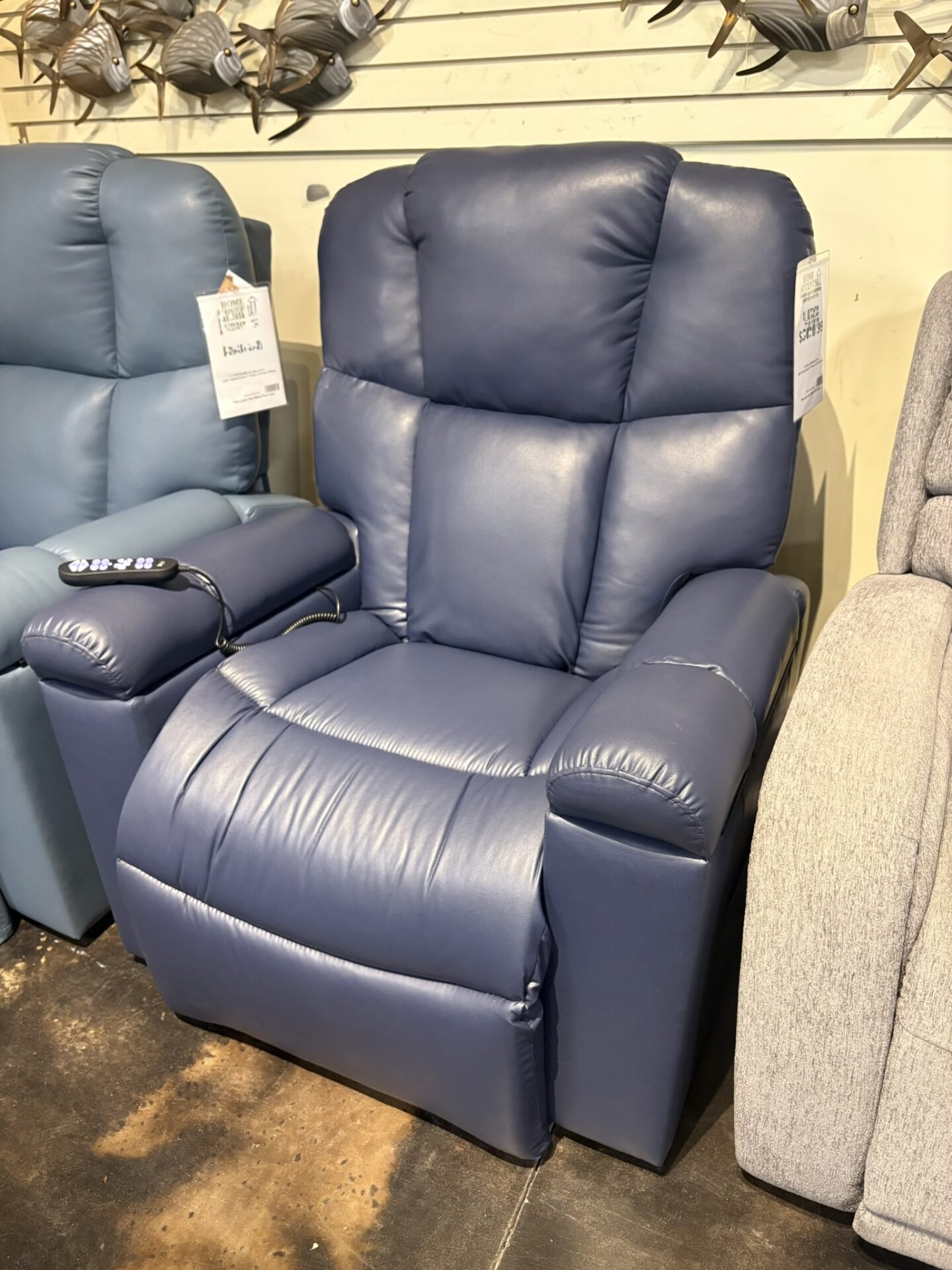 Navy Recliners