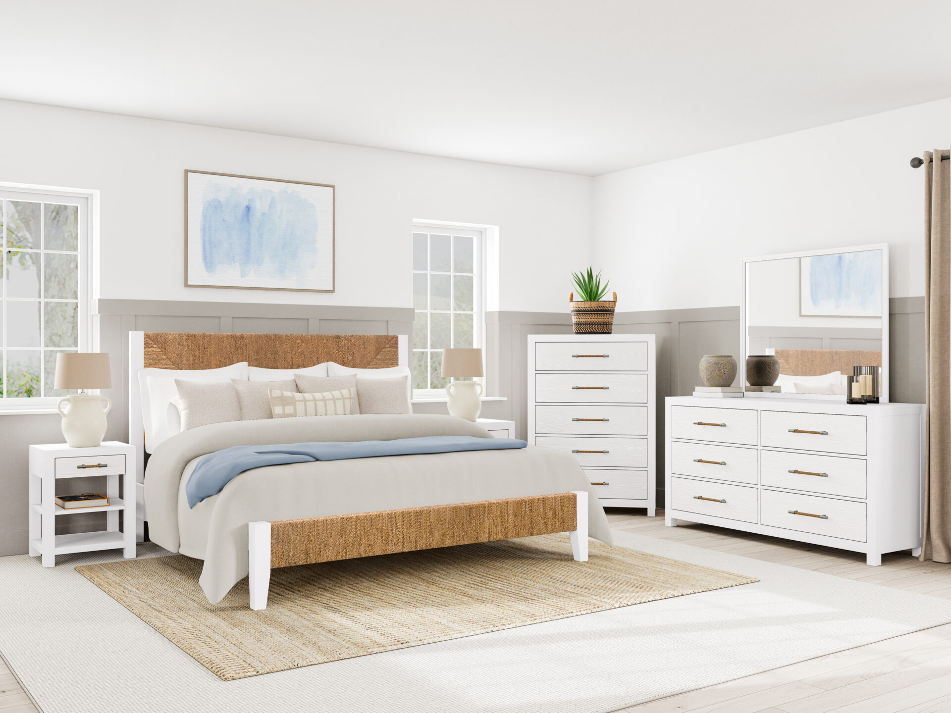Rosalie Woven Bedroom Set
