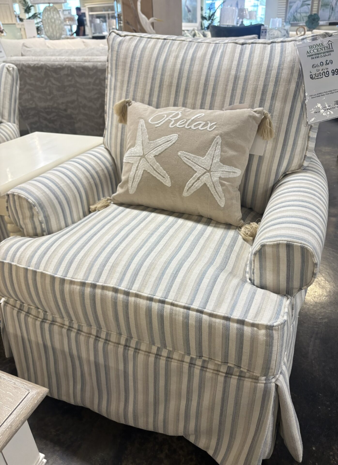 Striped Chair