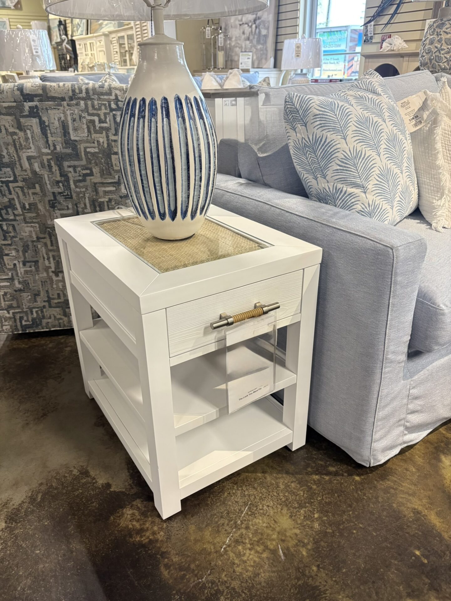 White End Table