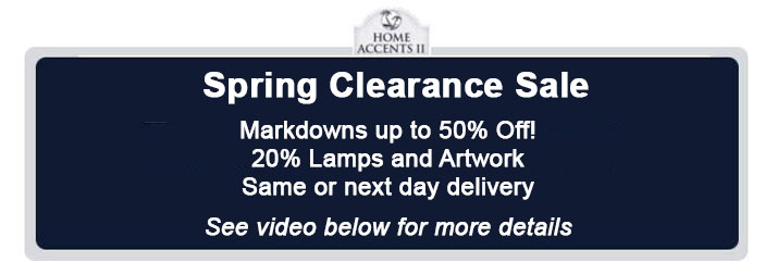Spring clearance sale