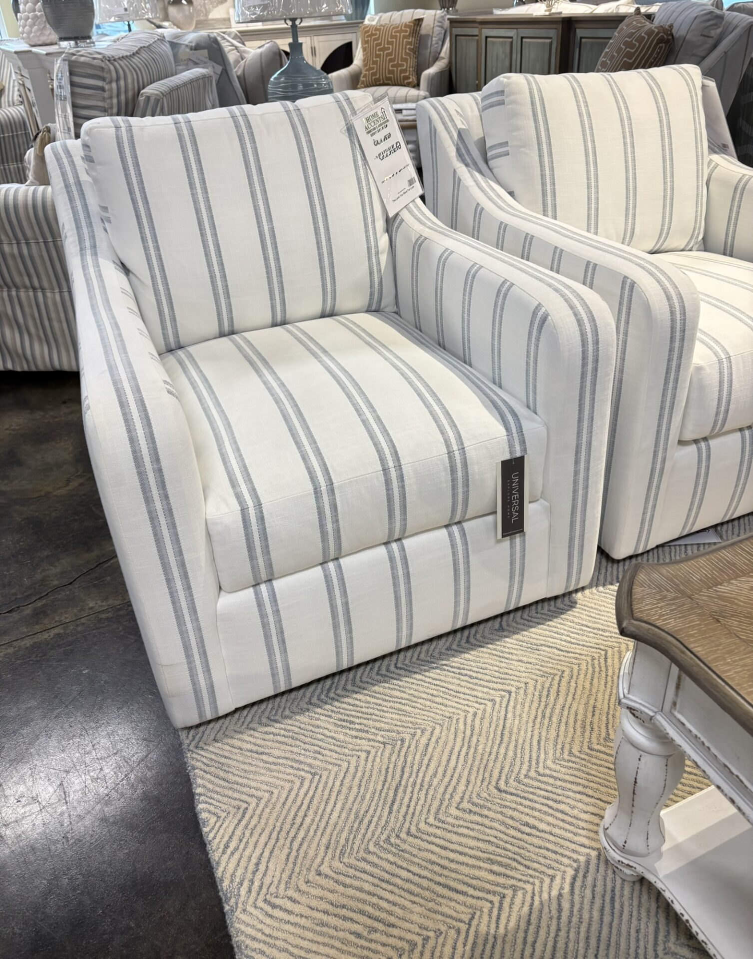Striped Chair