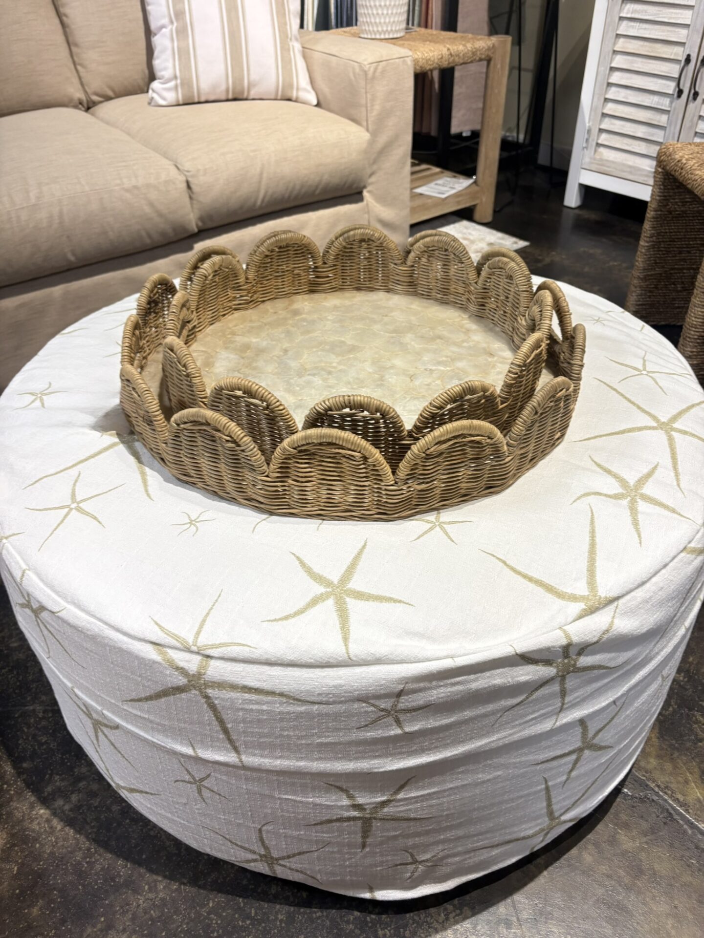 Starfish Ottoman