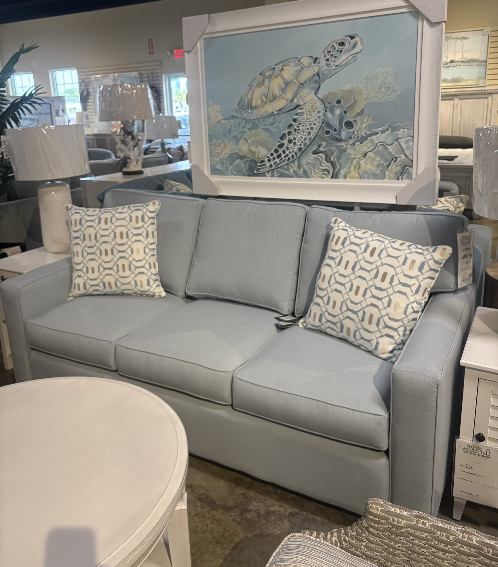 Blue Sofa