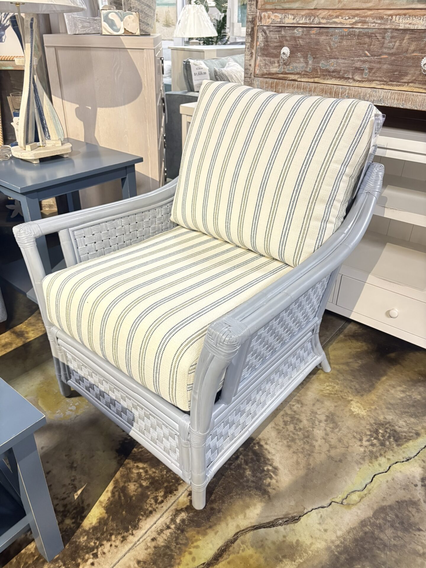 Striped Chair