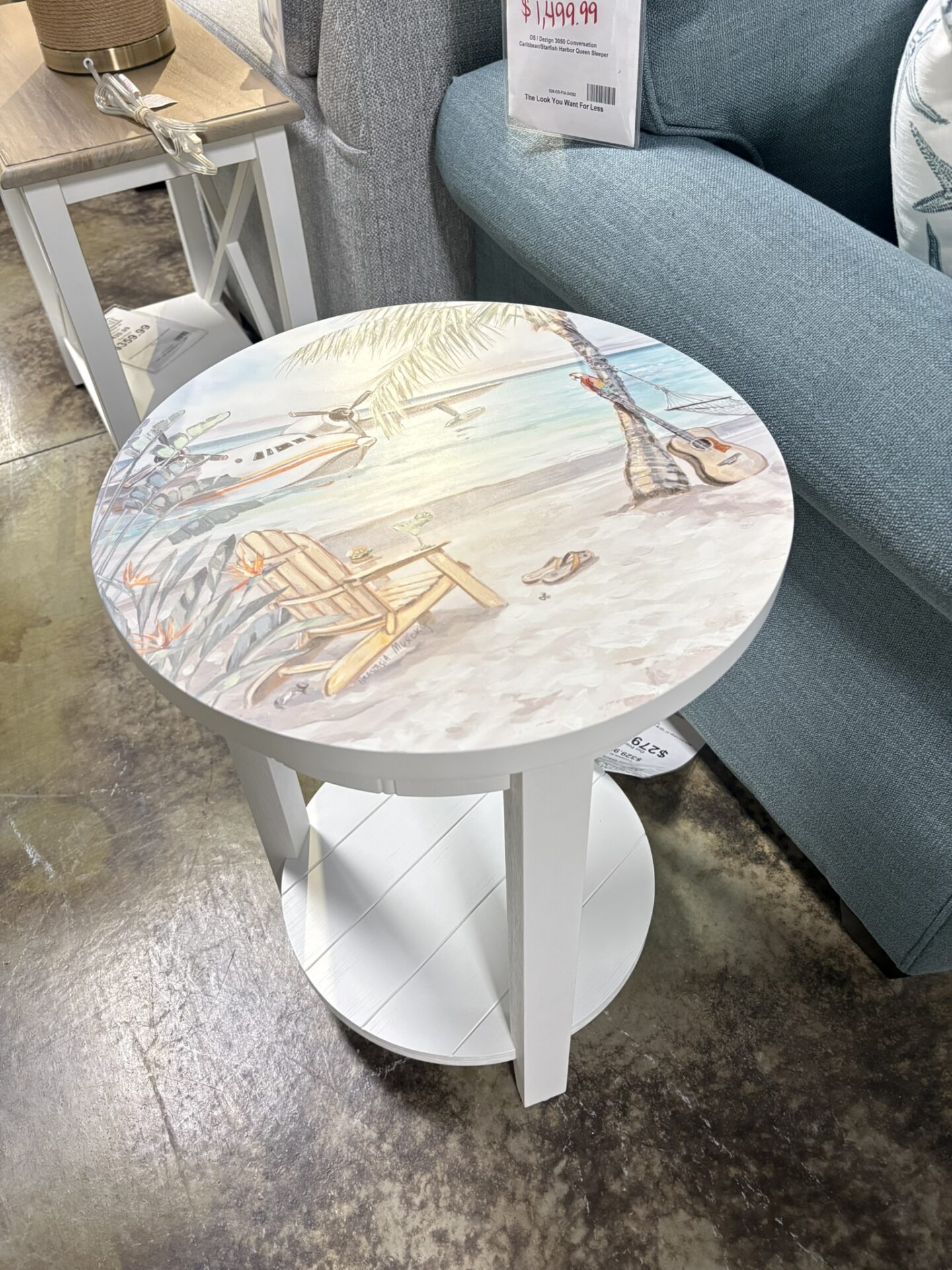 Coastal End Table