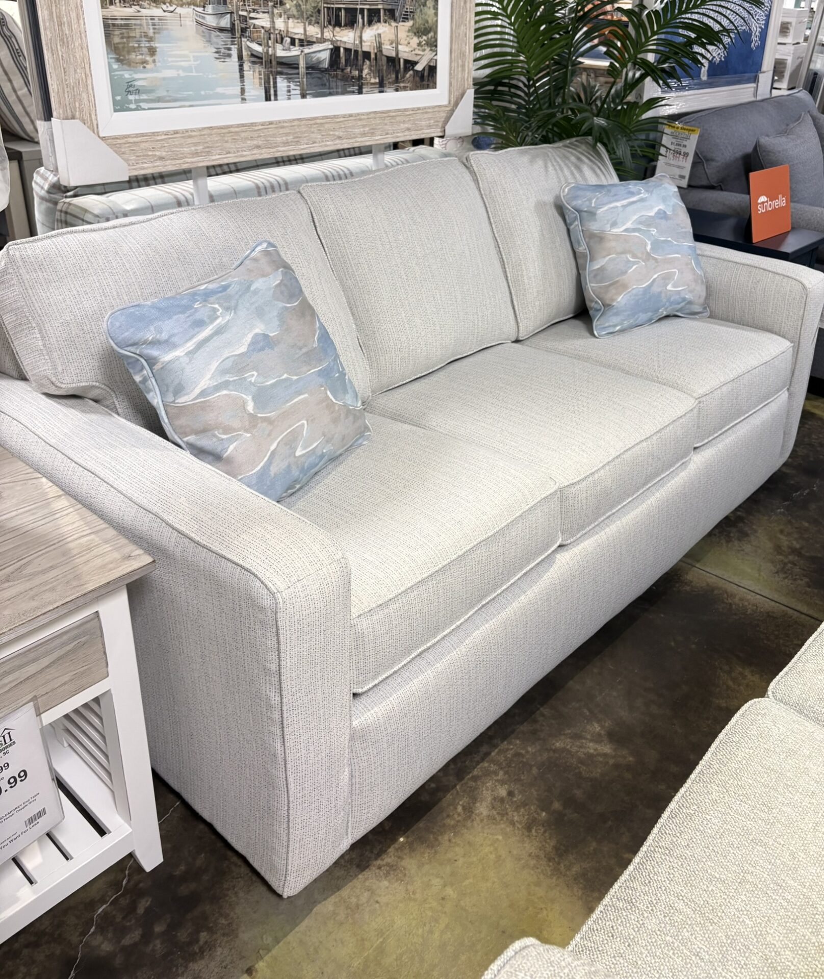 Grey Sofa