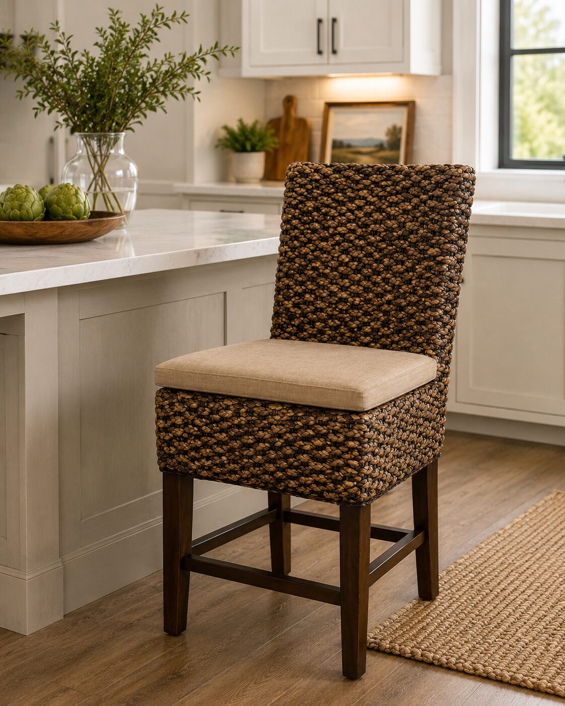 Seagrass Counter Stool Seagrass Counter Stool