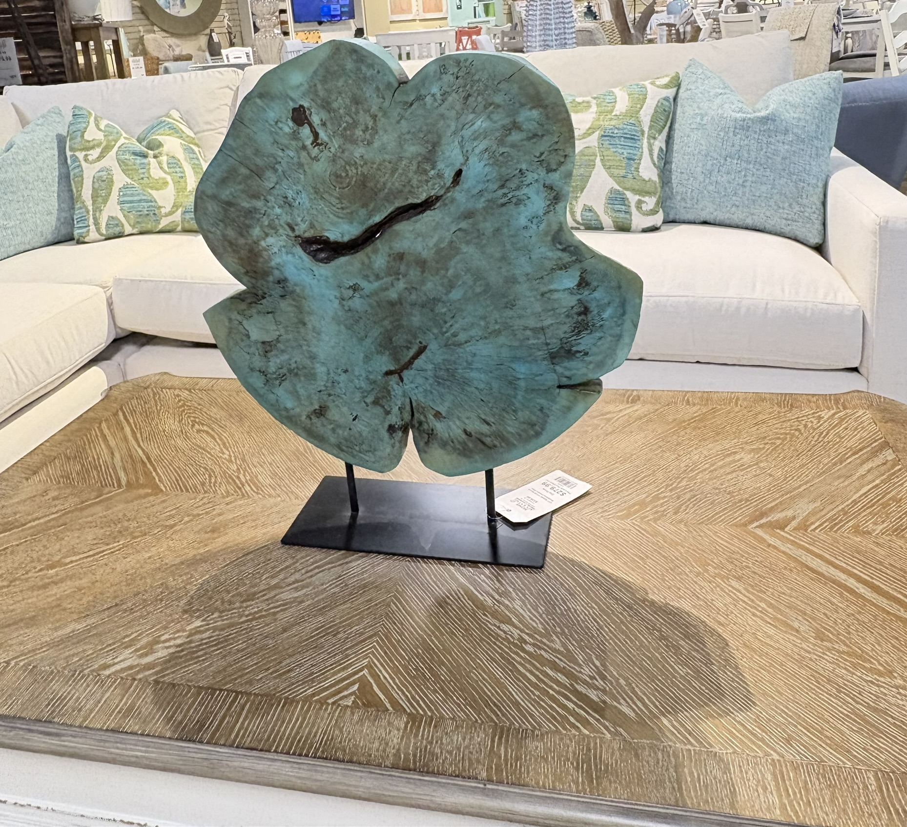 Blue Statue