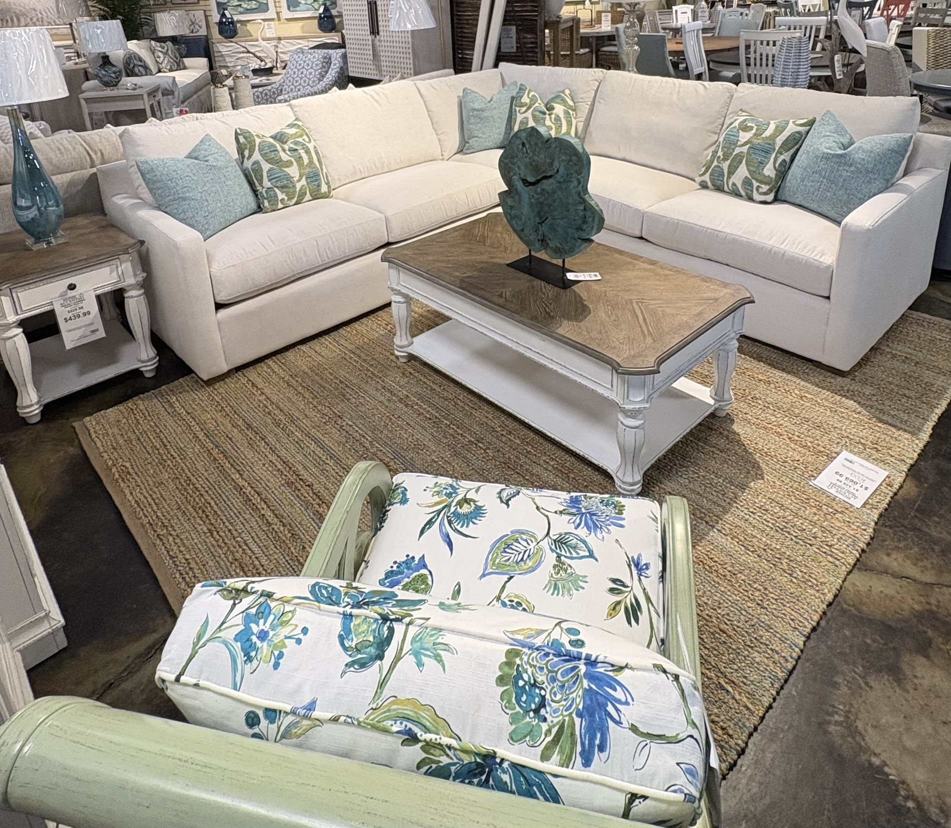 Beige Sectional