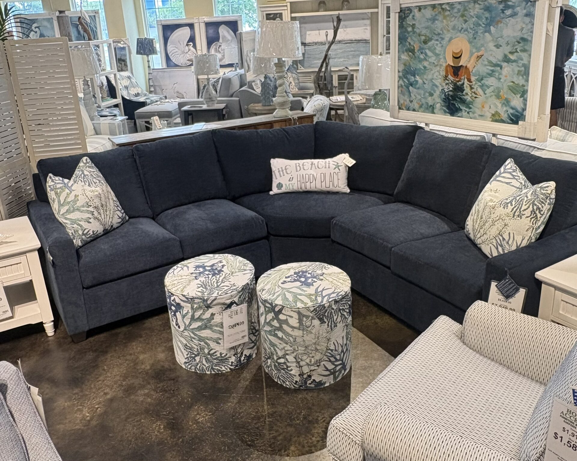 Navy Sectional