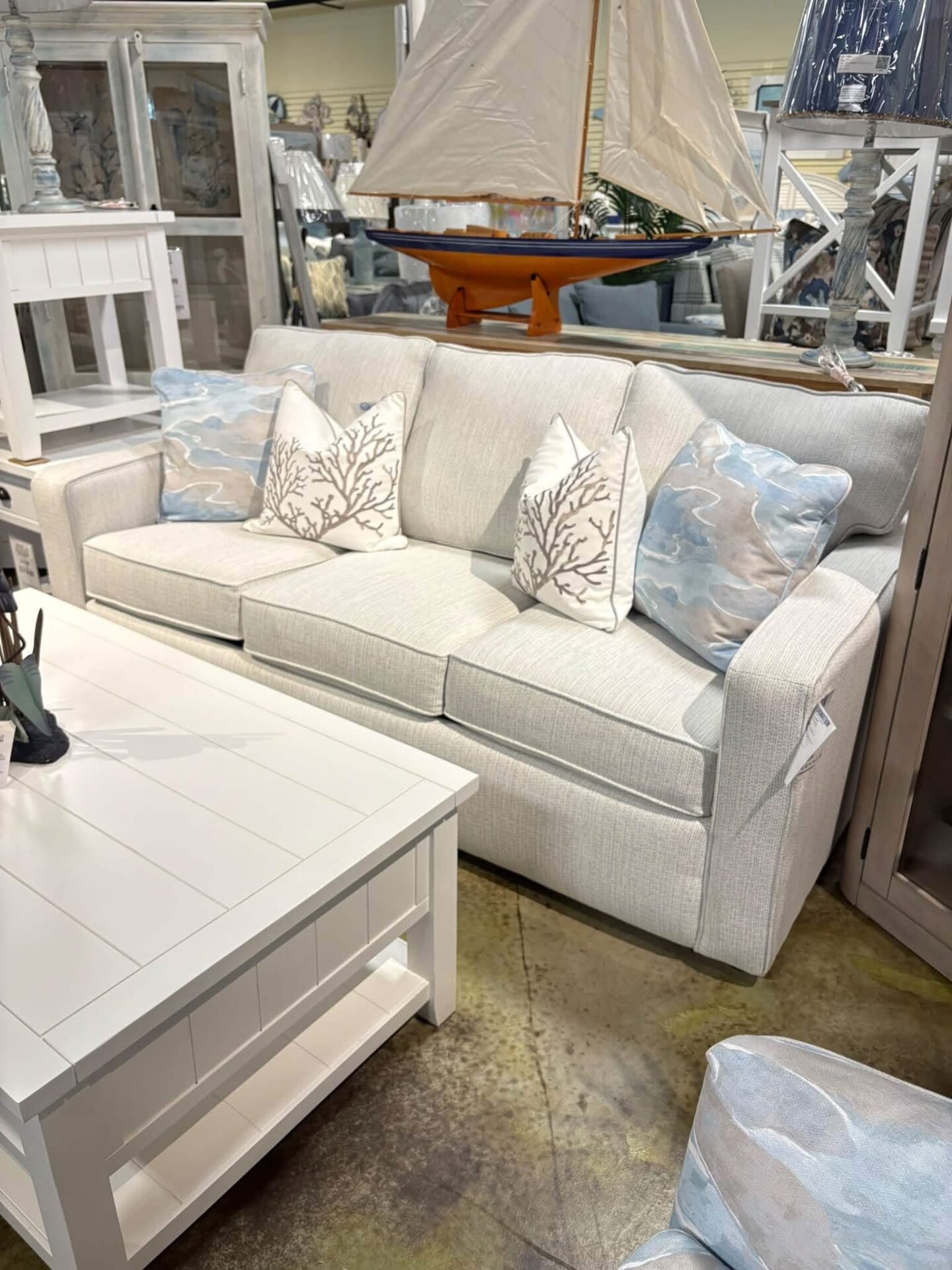 Beige Sofa