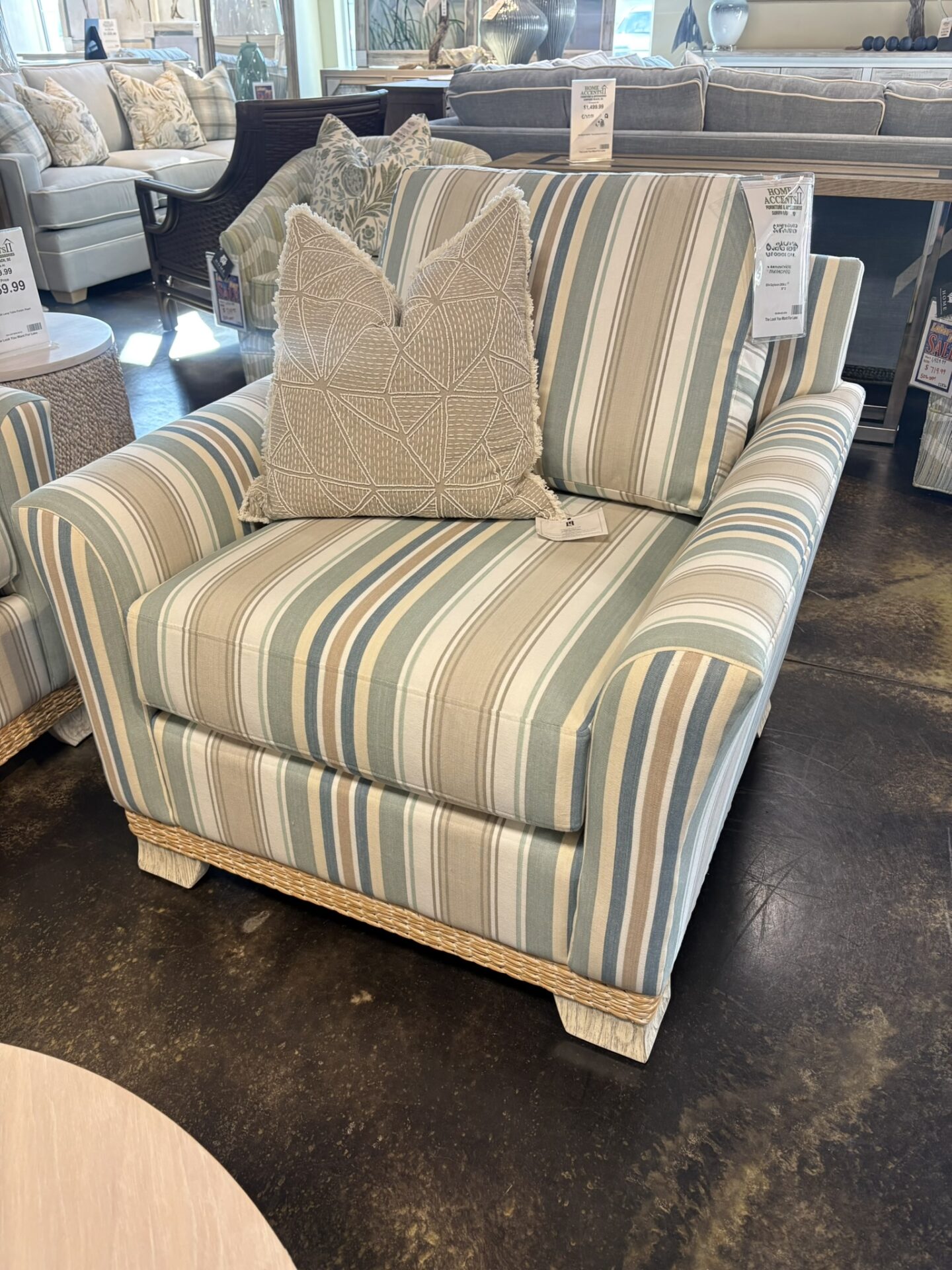 Striped Chair