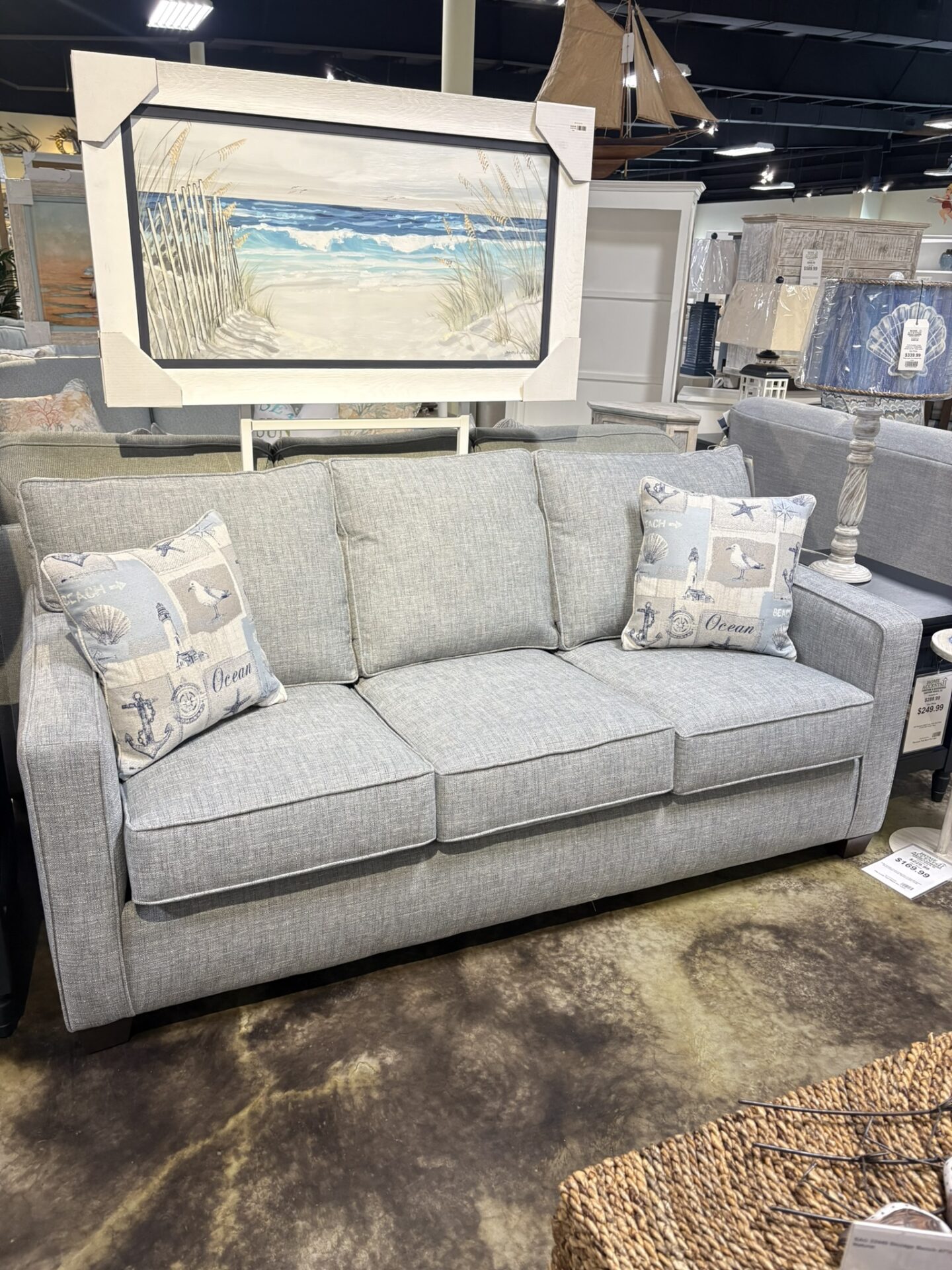 Blue Sofa