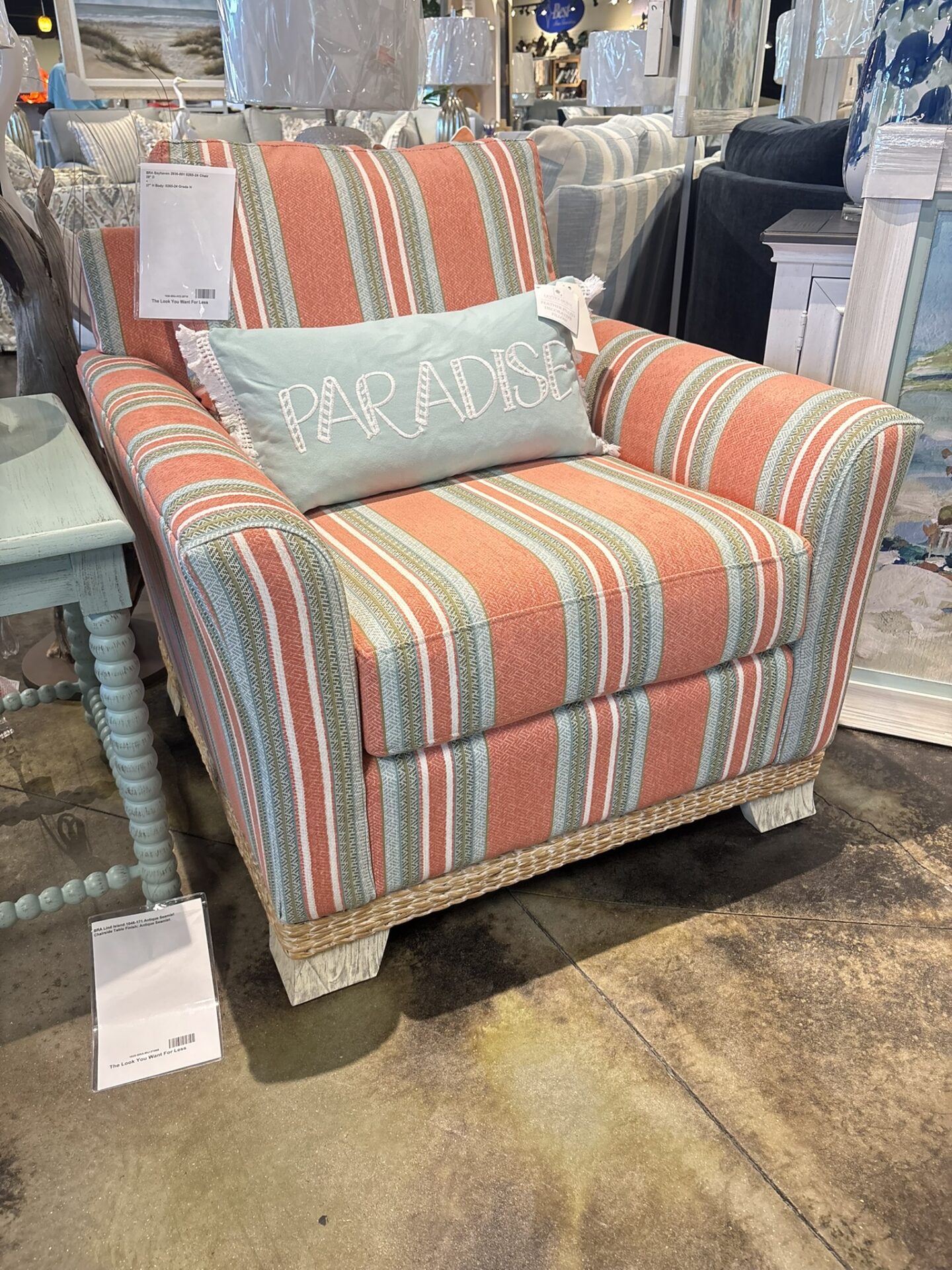 Striped Chair