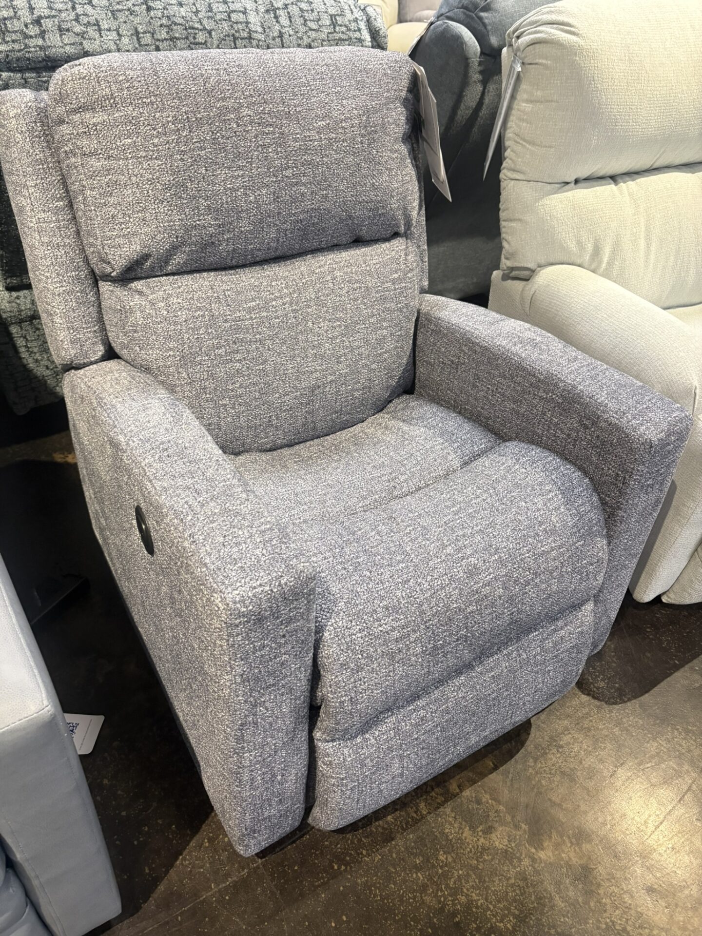 Blue Recliner